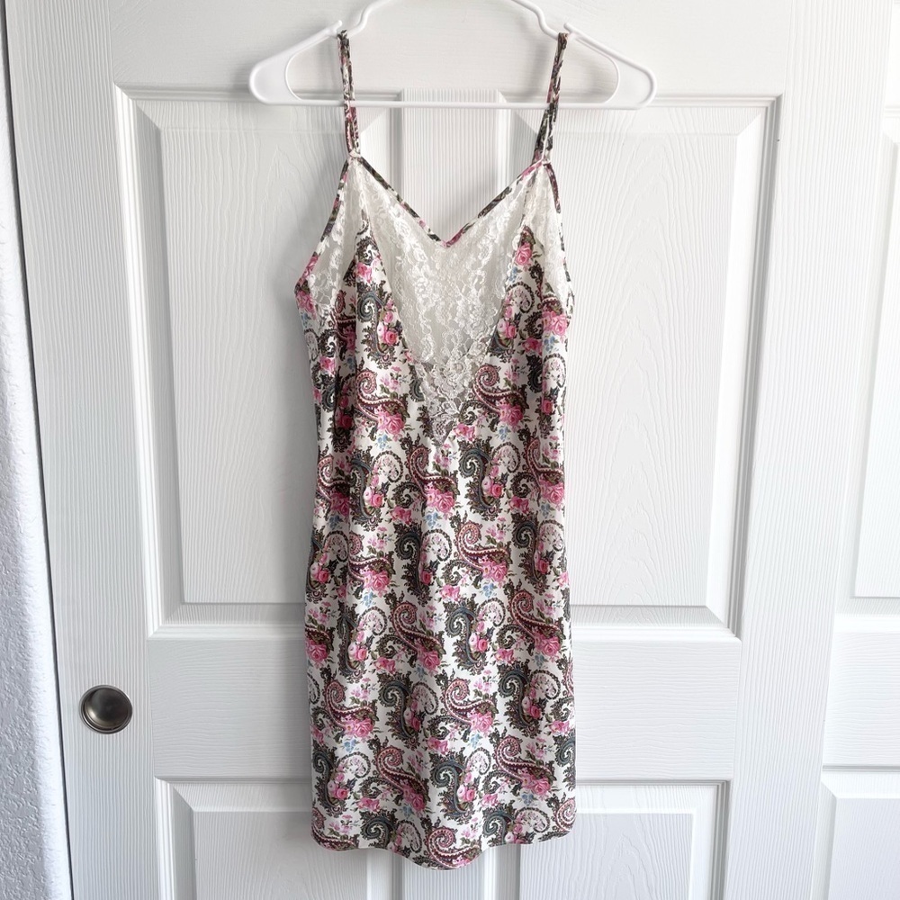 Vintage gold label Victoria Secret slip dress Y2K